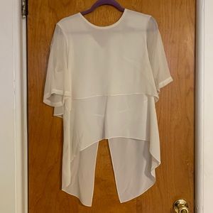 BCBGMAXAZARIA White Small Blouse